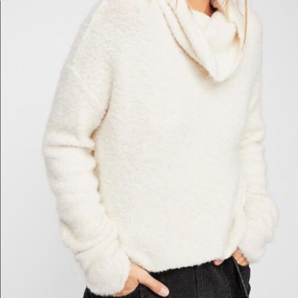 Free people cowl neck sweater